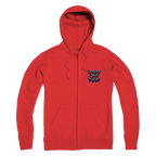 angry can man Premium Adult Zip Hoodie