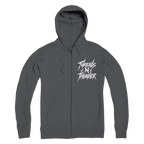Falling Rocks COllection Premium Adult Zip Hoodie