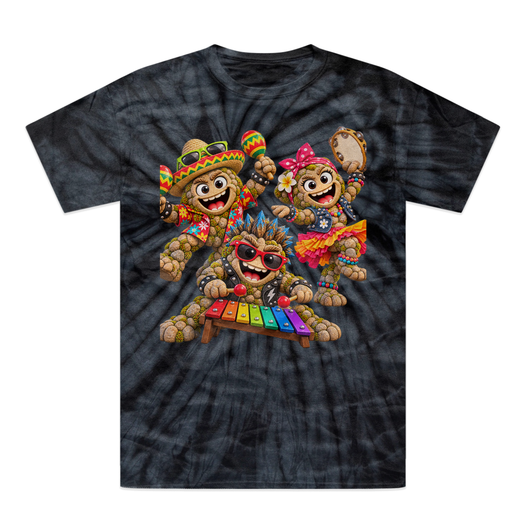 Falling Rocks Collection Tonal Spider Tie-Dye T-Shirt