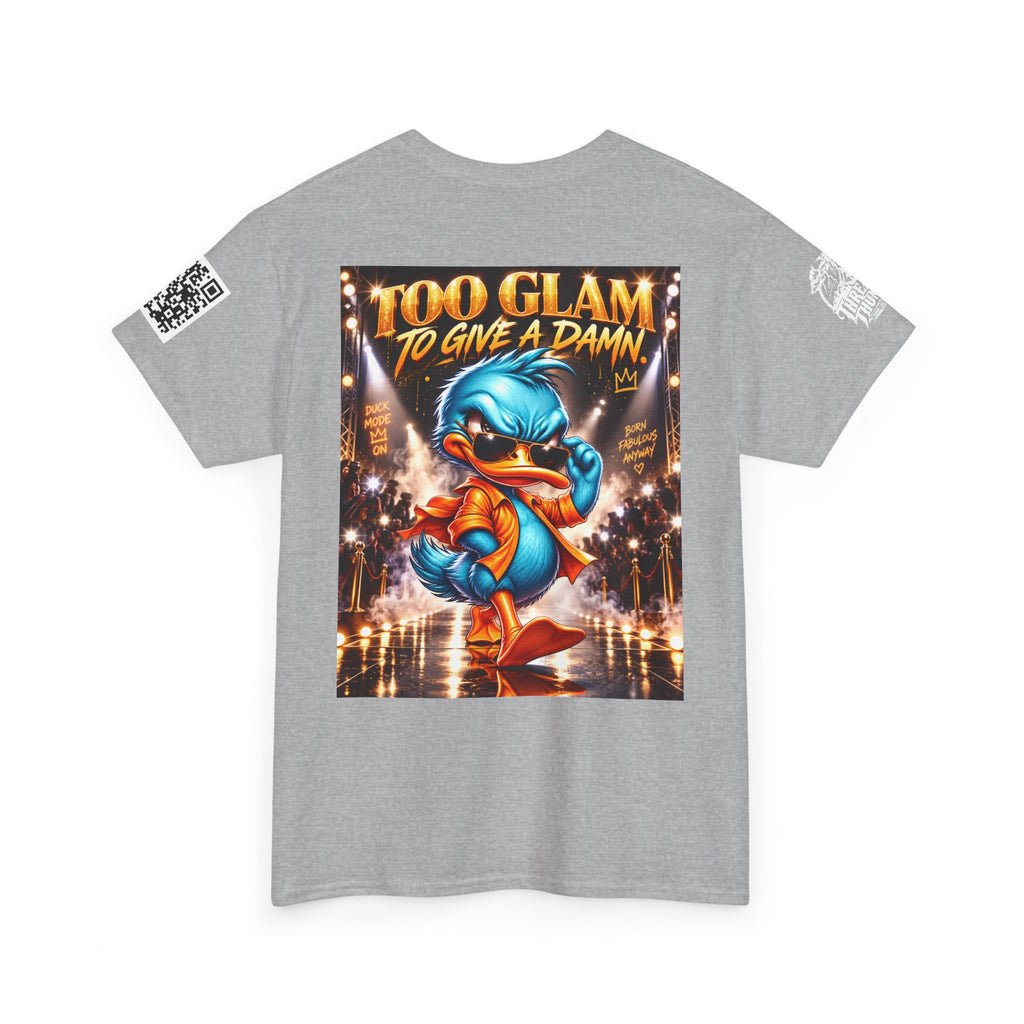 Too Glam to Give a Damn Back Graphic Tee