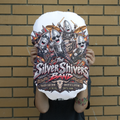 The Silver Shivers Band Giant Face Cushion