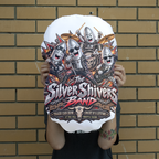 The Silver Shivers Band Giant Face Cushion