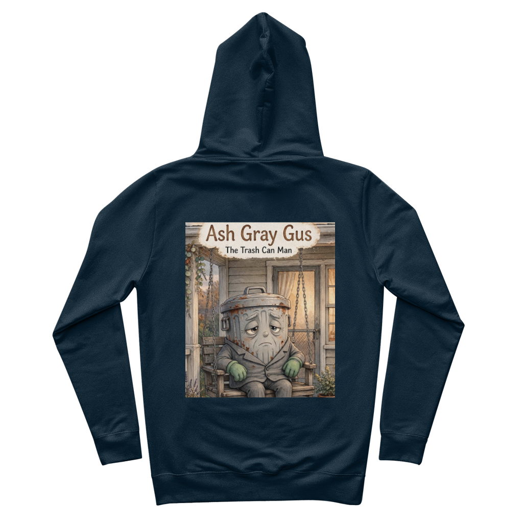 Trash Can Row – 100% Organic Cotton Hoodie