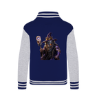 angry can man Varsity Jacket