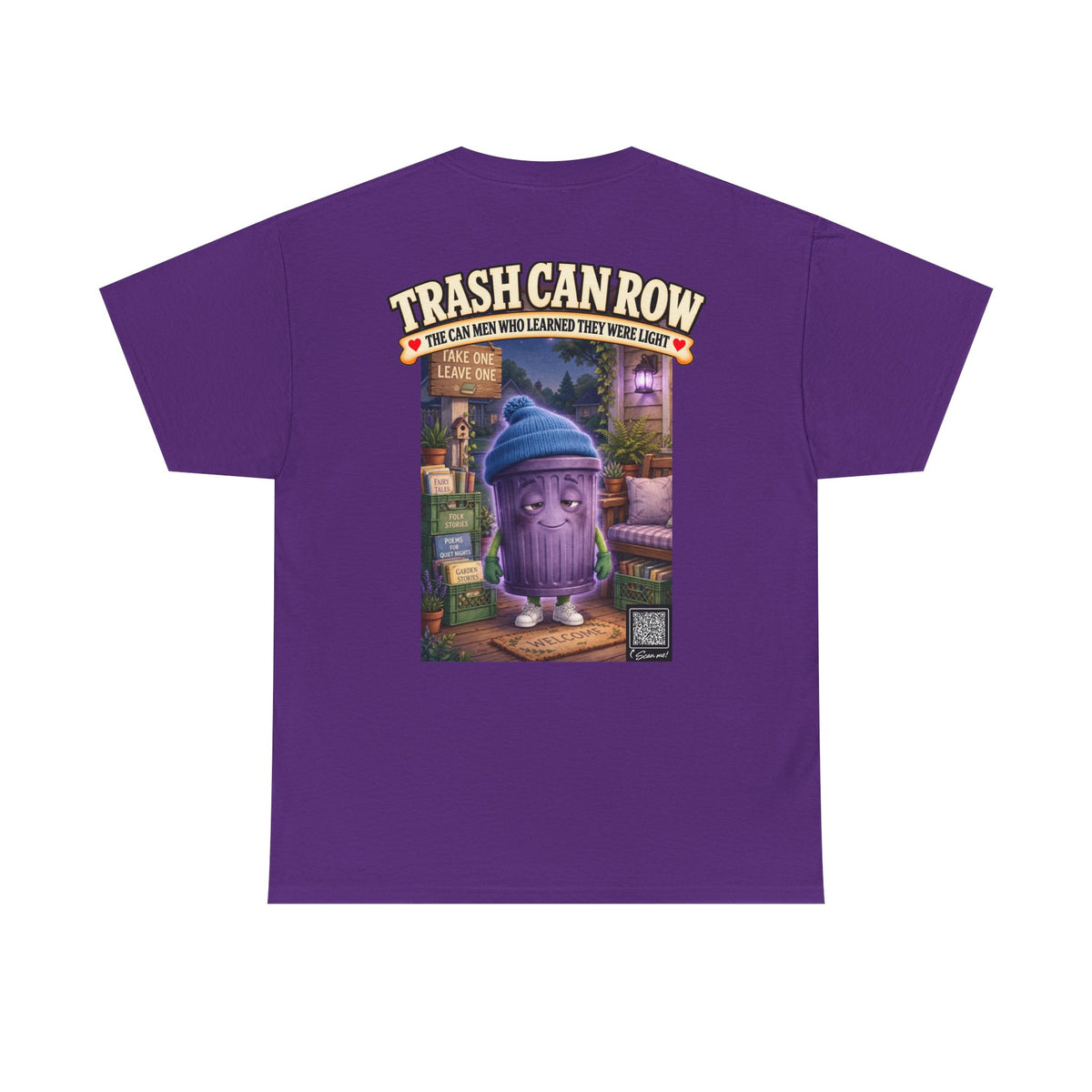 Trash Can Row Tee #7