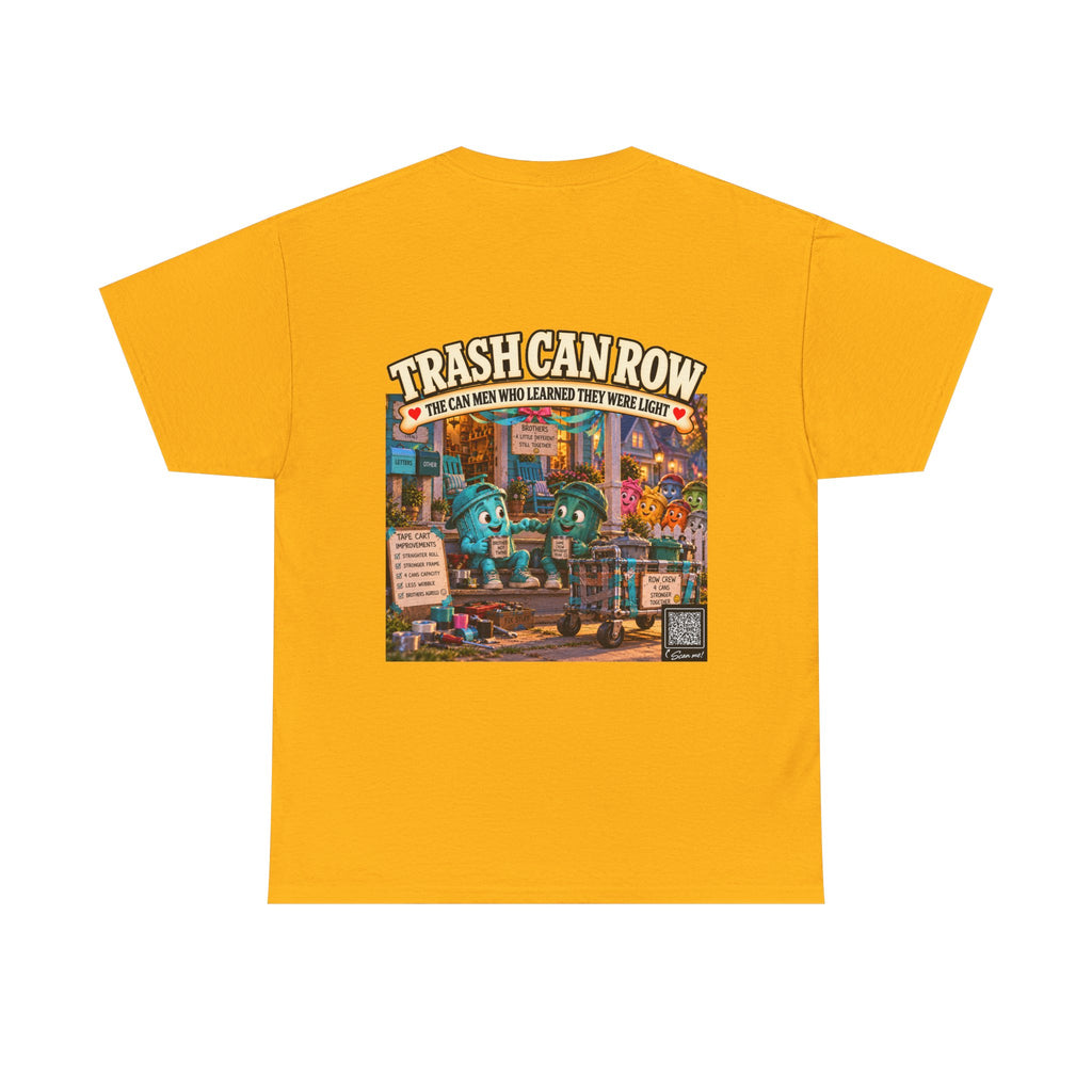 Trash Can Row Tee #1