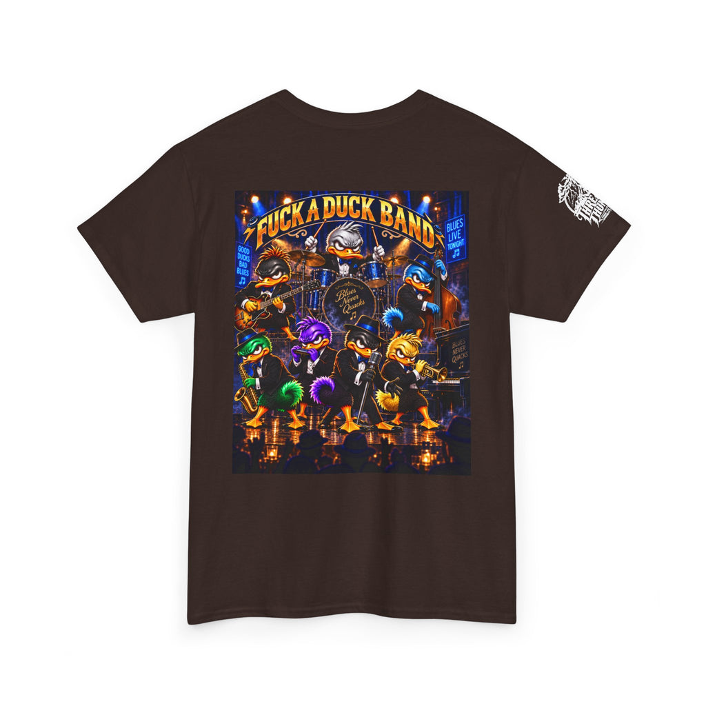 Blues Live Tonight — FUCK A DUCK BAND Back Graphic Tee