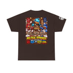 Political Hypocrisy — Red, Blue, and Extra Loud Back Graphic Tee