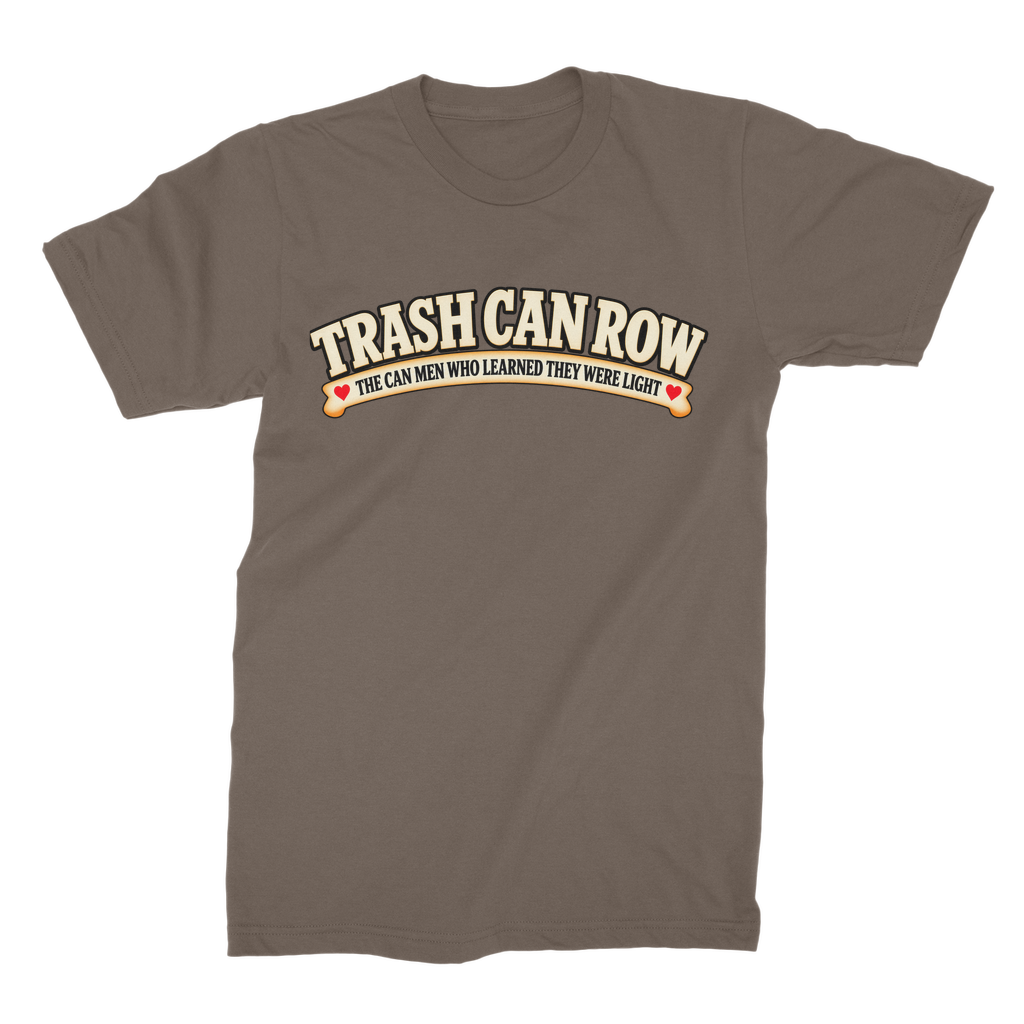 Trash Can Row Unisex Heavy Cotton T-Shirt