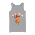 TRASH CAN MAN Organic Jersey Womens Tank Top