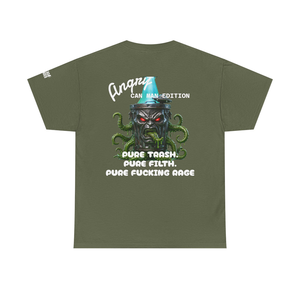 T-Shirt — Angry Can Man Monster Graphic Tee