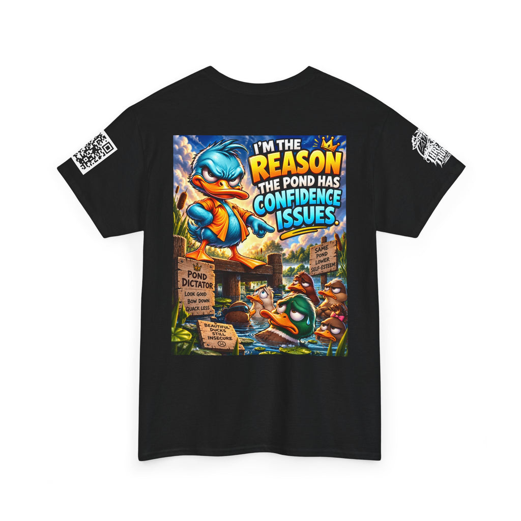 The Reason the Pond Has Confidence Issues Back Graphic Tee