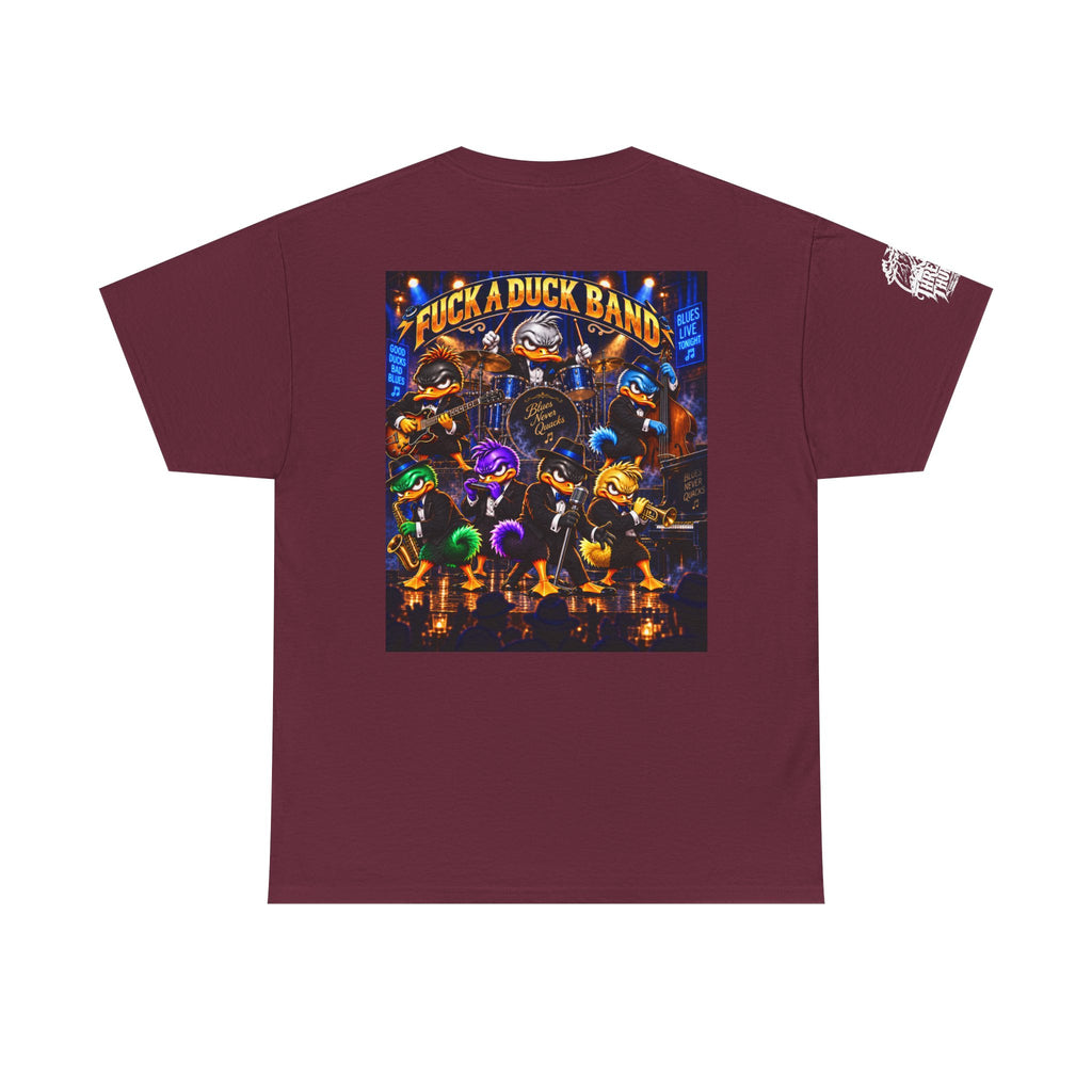 Blues Live Tonight — FUCK A DUCK BAND Back Graphic Tee