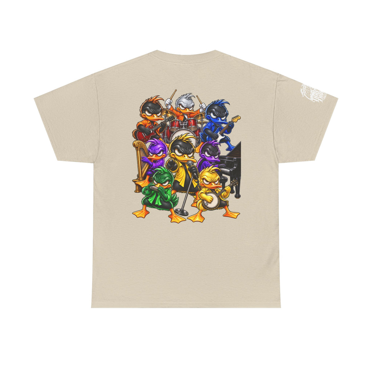 FUCK A DUCK BAND — Full Ensemble Back Graphic Tee