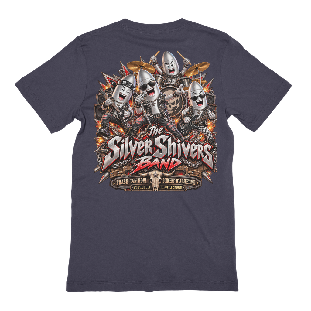 The Silver Shivers Band Premium Jersey Adult T-Shirt