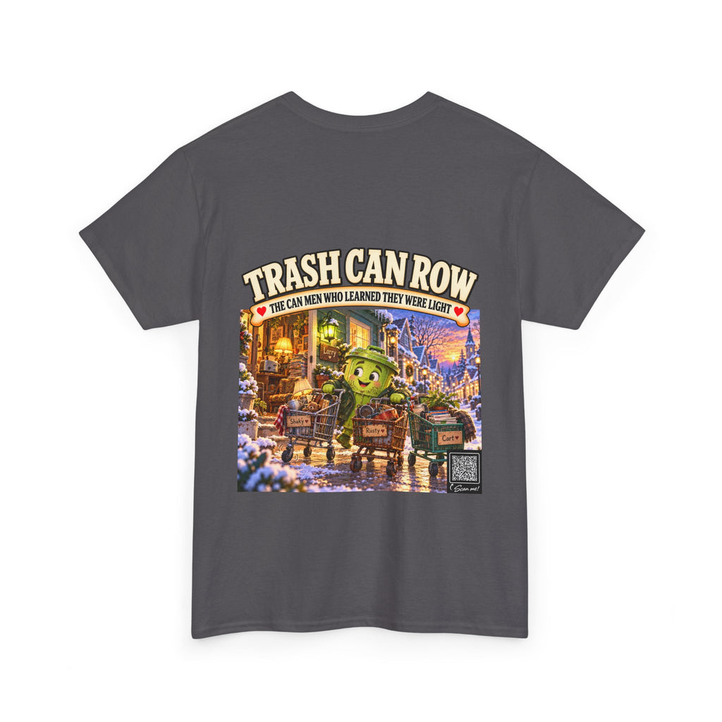 Trash Can Row Tee #4