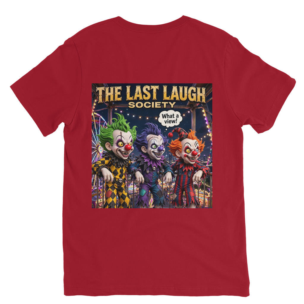 The Last Laugh Society Premium V-Neck T-Shirt