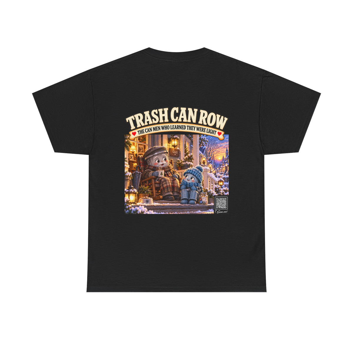 Trash Can Row Tee #2