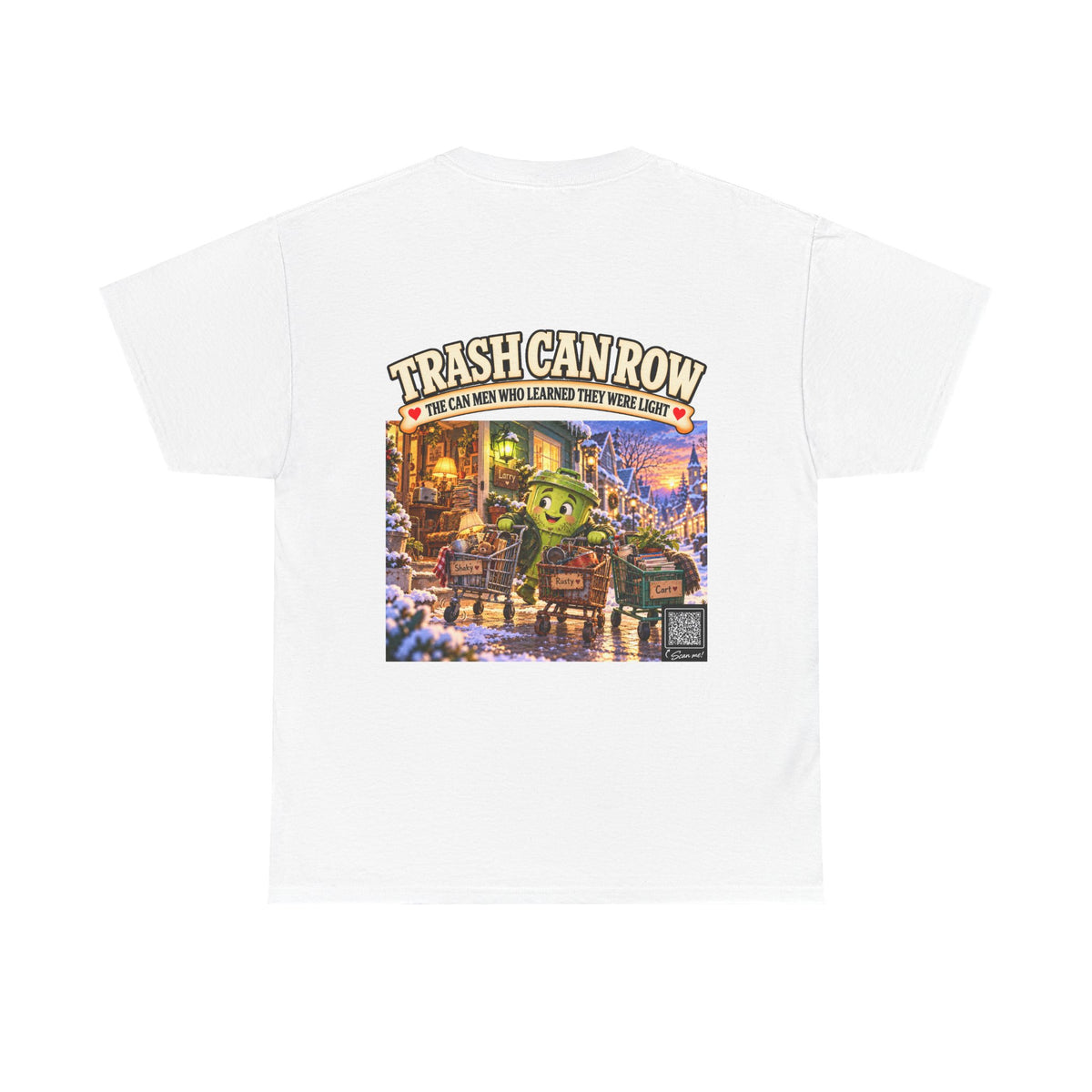 Trash Can Row Tee #6