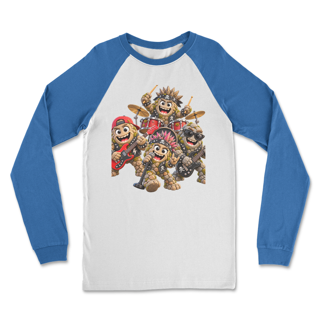 Falling Rocks COllection Classic Raglan Long Sleeve Shirt