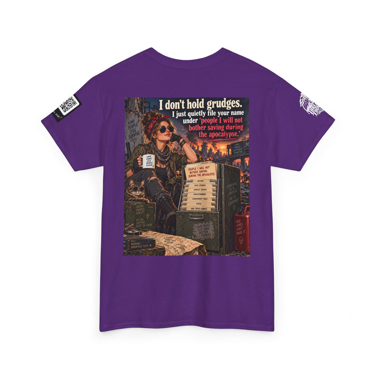 People I Won’t Save During the Apocalypse Back Graphic Tee