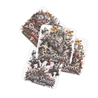 The Silver Shivers Band Hardboard Coaster Set of 4