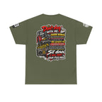 Grown Woman With Anxiety and 90s Gangsta Rap Back Graphic Tee