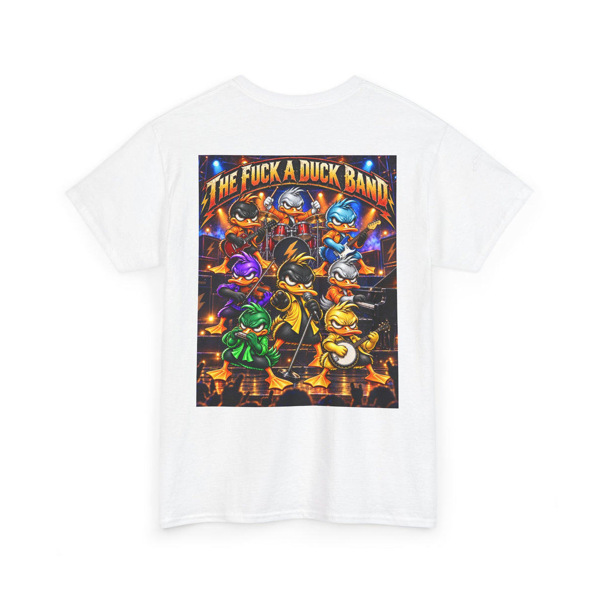FUCK A DUCK BAND — Live Rock Show Back Graphic Tee