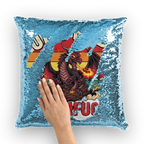 SARCASM 105 Sequin Cushion Cover