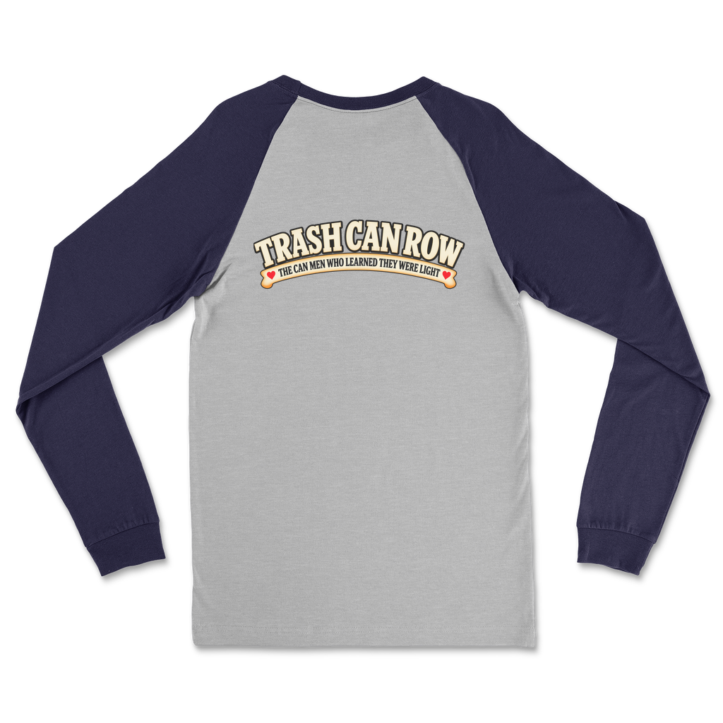 Trash Can Row Classic Raglan Long Sleeve Shirt