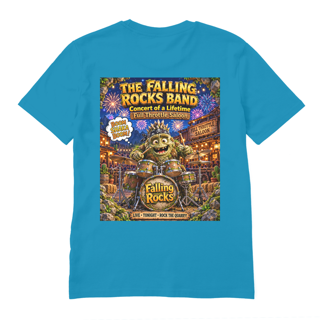Falling Rocks COllection Premium Organic Adult T-Shirt