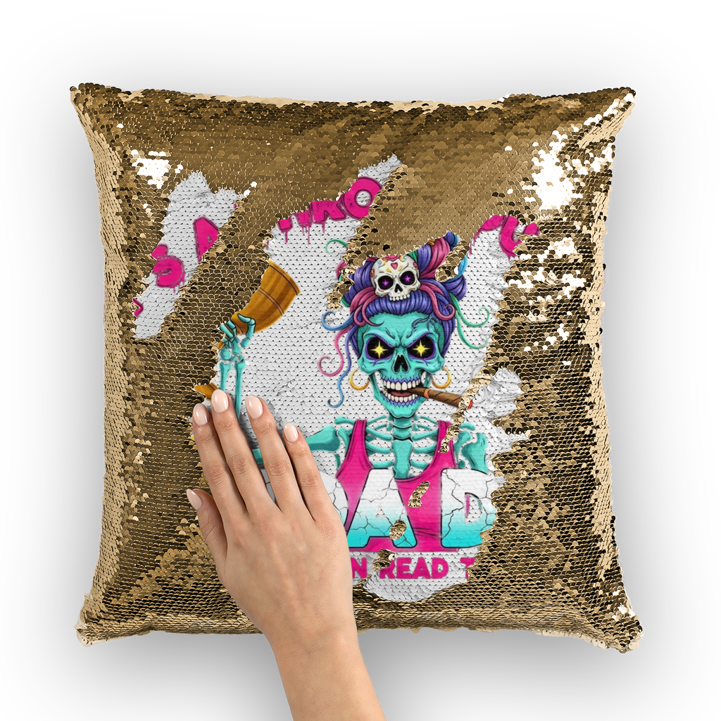AOP Sequin Cushion Cover