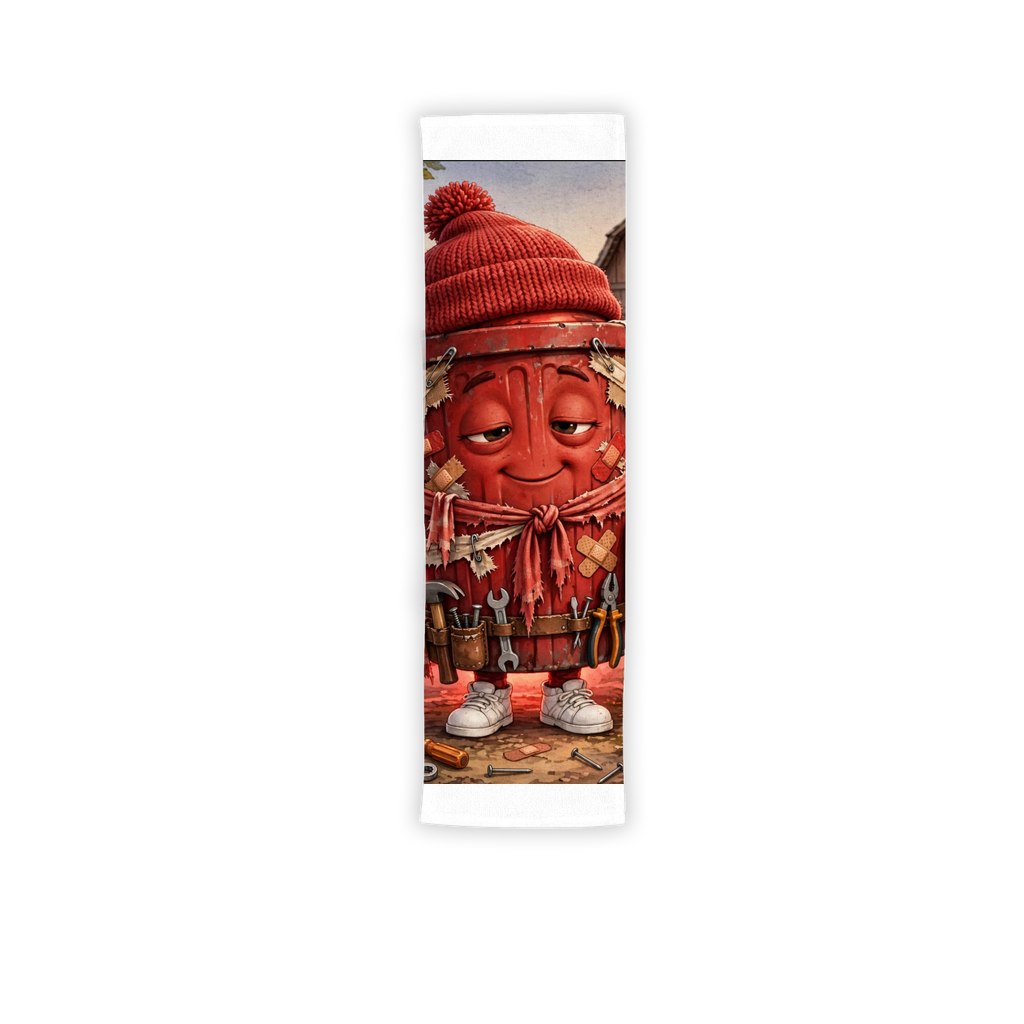 Trash Can Row Sublimation Sport Towel