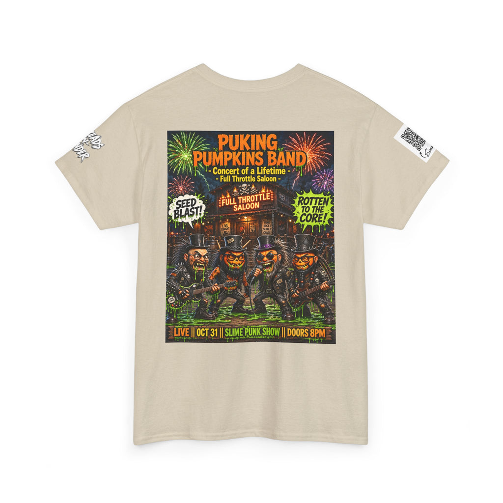 The Puking Pumpkins Punks #1 — Concert of Life - Horror Graphic T-Shirt