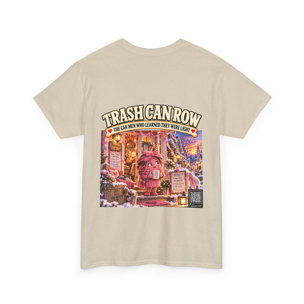 Trash Can Row Tee #3
