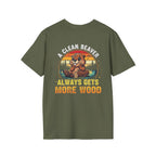 A Clean Beaver T-Shirt — "A Clean Beaver Always Gets More Wood" Retro Graphic Tee