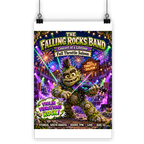 Falling Rocks Collection Classic Poster