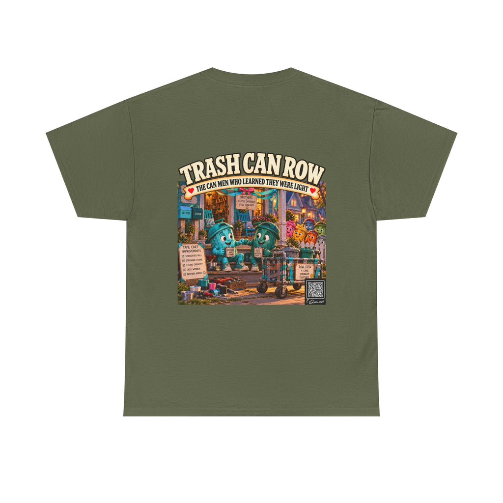 Trash Can Row Tee #1