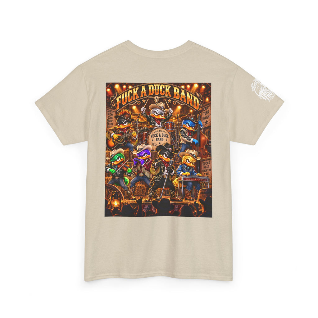 FUCK A DUCK BAND — Country Quack Concert Back Graphic Tee