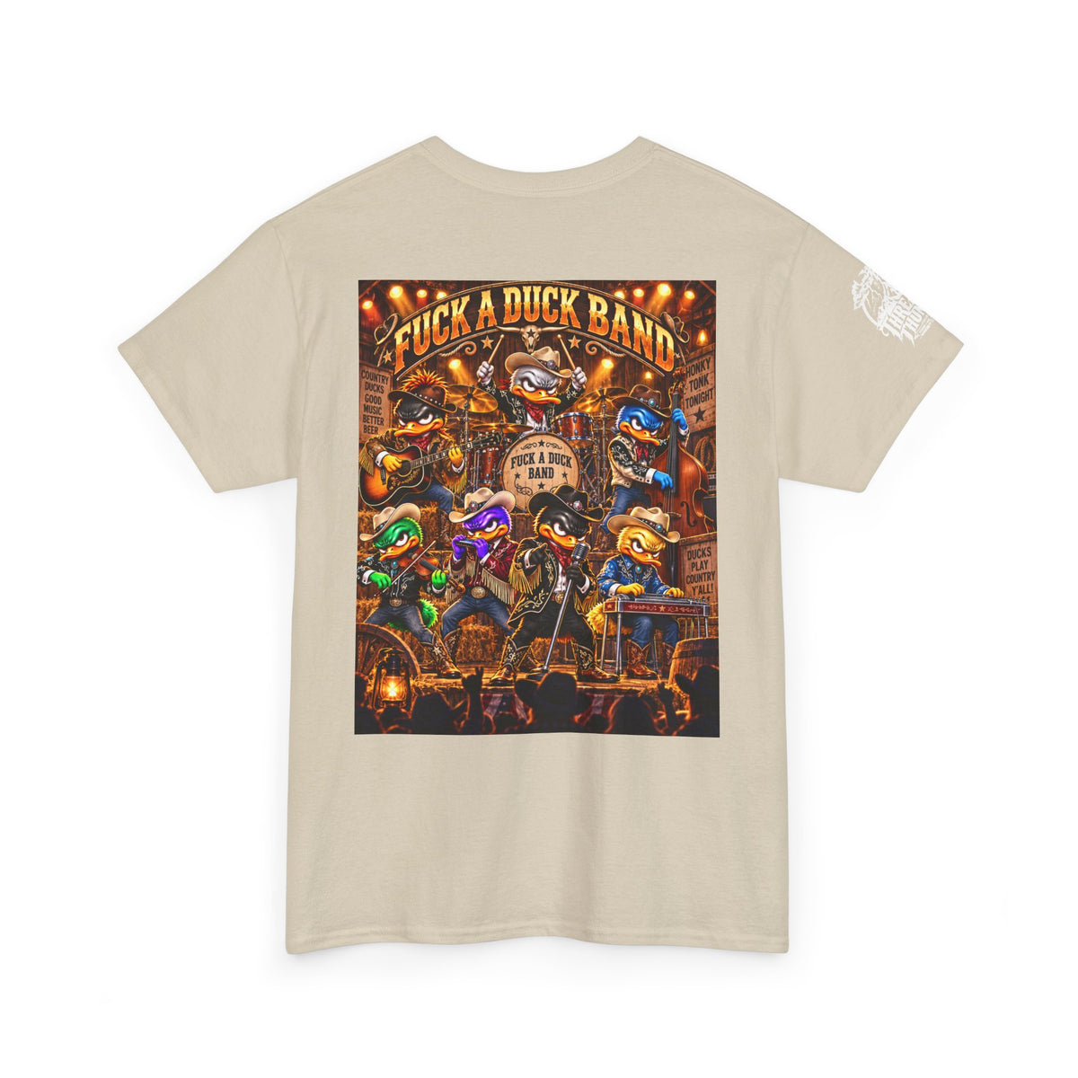 FUCK A DUCK BAND — Country Quack Concert Back Graphic Tee