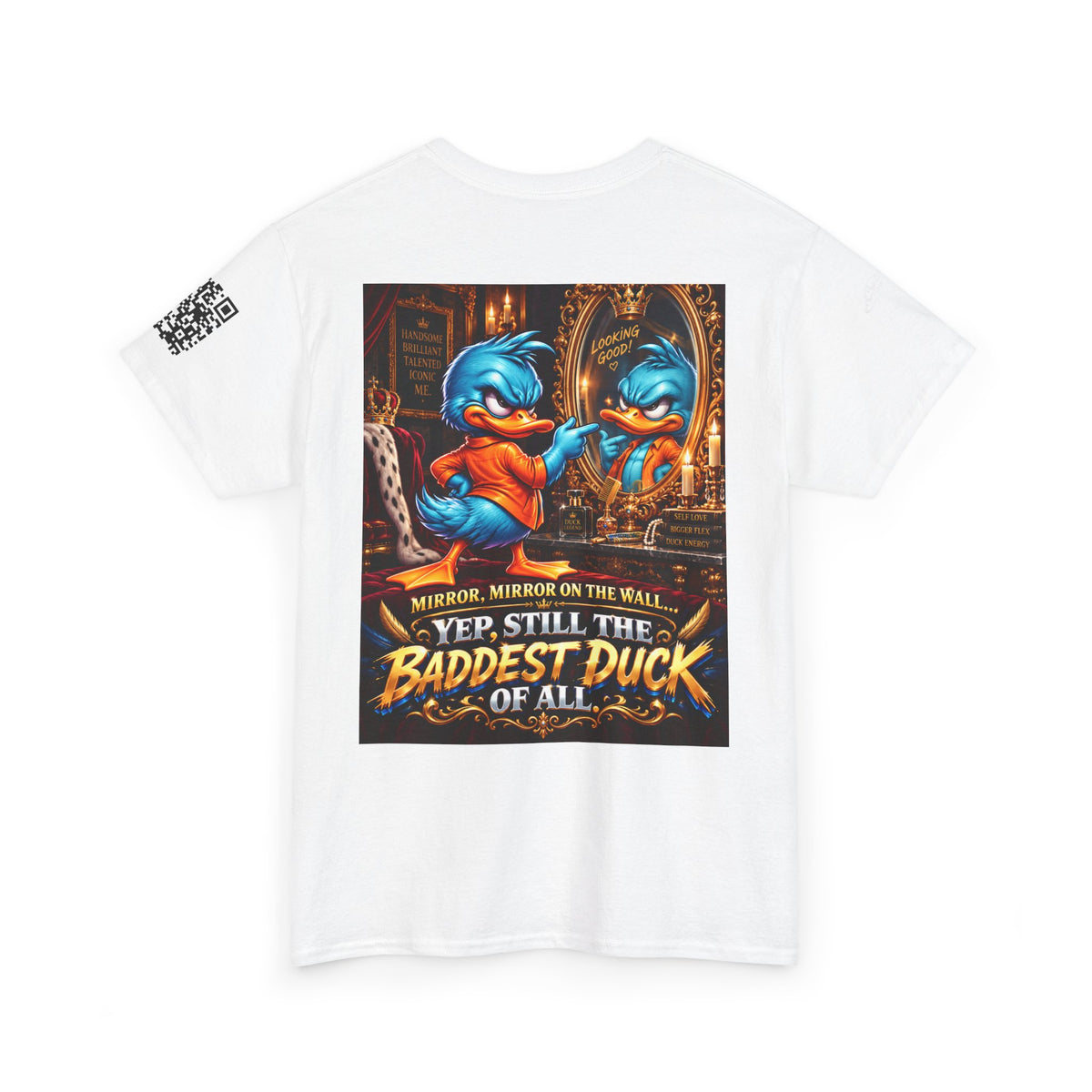 Mirror Mirror — Still the Baddest Duck of All Back Graphic Tee