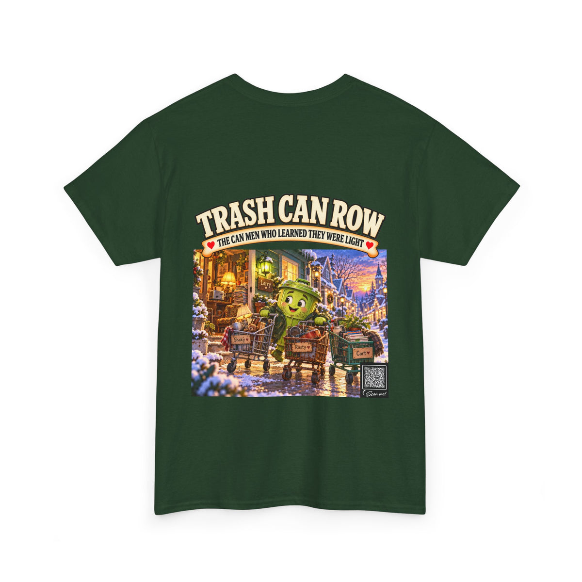 Trash Can Row Tee #6