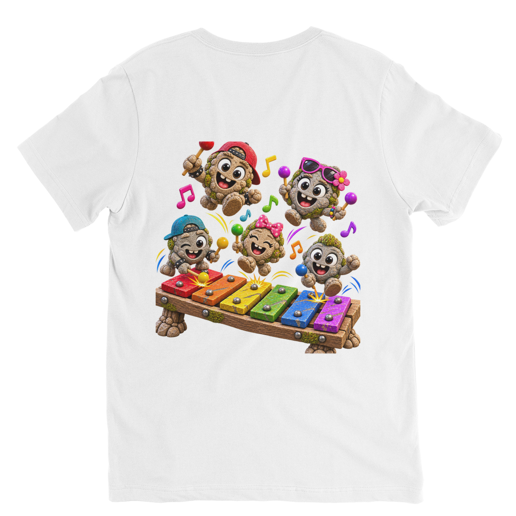 Falling Rocks COllection Classic V-Neck T-Shirt