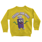 TRASH CAN MAN Classic Kids Sweatshirt