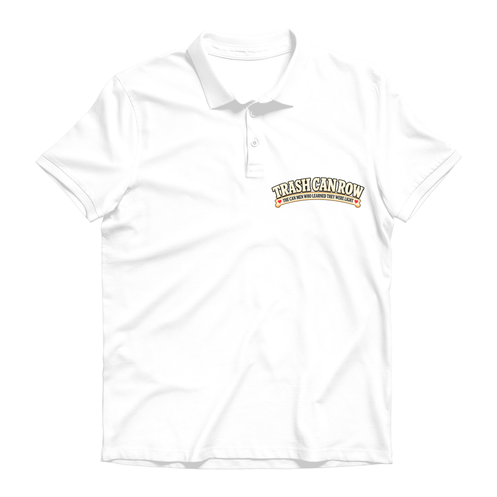 Trash Can Row Premium Adult Polo Shirt