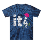 SARCASM 105 Tonal Spider Tie-Dye T-Shirt
