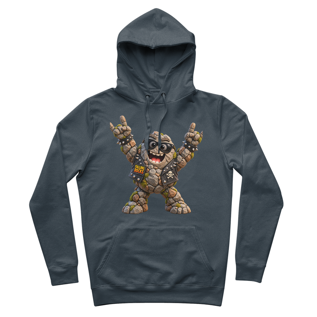 Falling Rocks COllection 100% Organic Cotton Hoodie