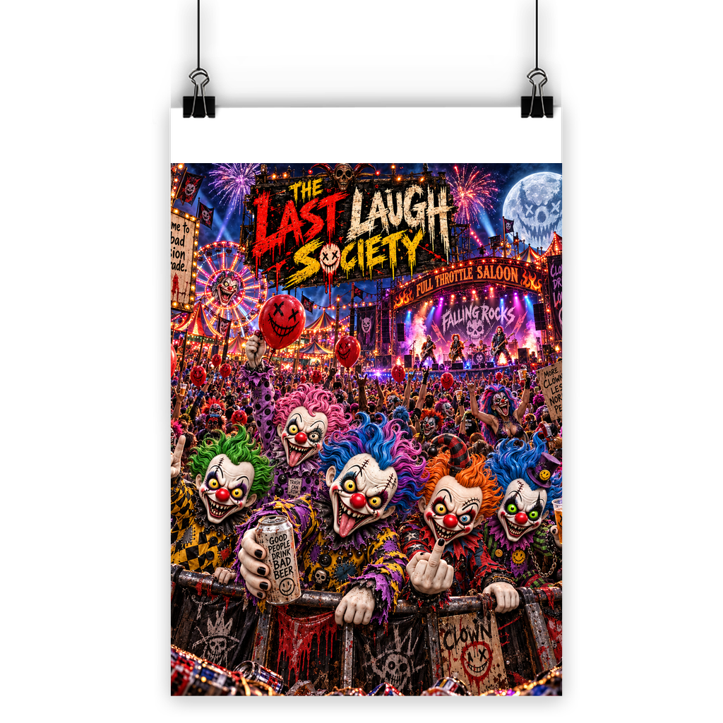 The Last Laugh Society Classic Poster