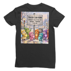 Trash Can Row Premium Jersey Women's T-Shirt