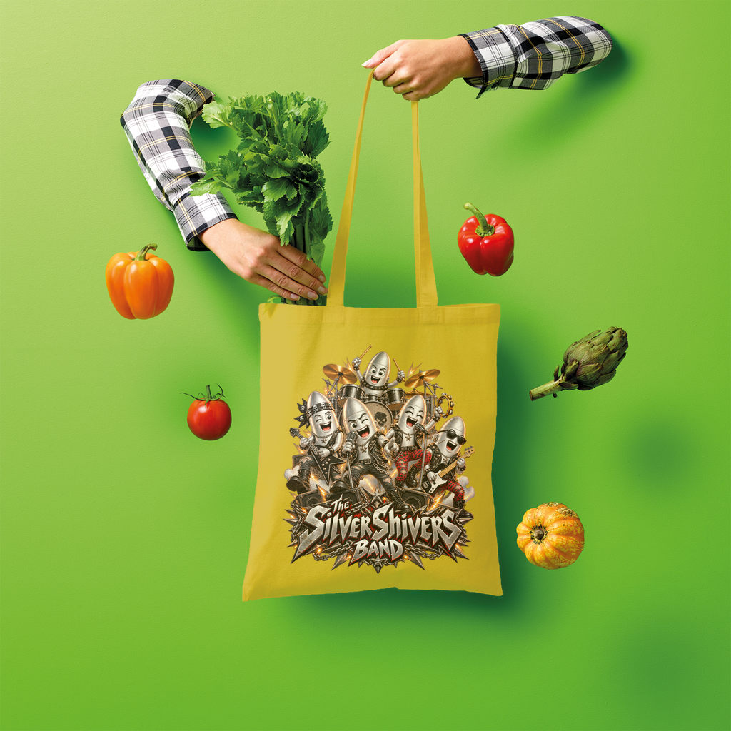 The Silver Shivers Band Shopper Tote Bag